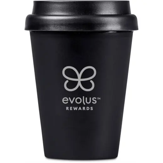 Altitude Perk Recycled Plastic Double-Wall Tumbler Black Branded